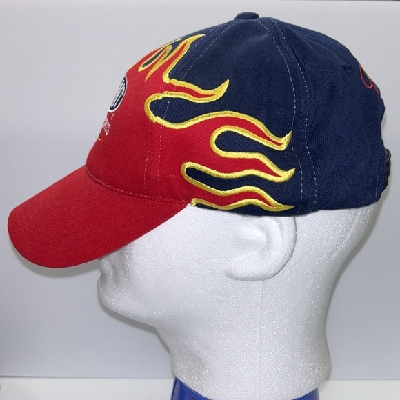Dupont Motorsports Nascar Navy Blue Flames #24 Jeff Gordon Chase Authentic Hat - Picture 4 of 7